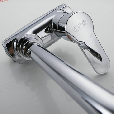 Dual Hole Chrome Basin Faucet