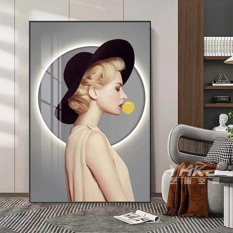 Modern Minimalist Matte Paper Wall Art