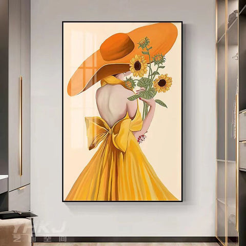 Modern Minimalist Matte Paper Wall Art