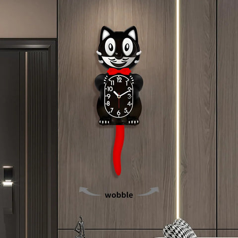 Retro Kit Cat Clock Moving Eyes