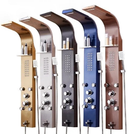 Shower Head Wall Mount Thermostatic Spa System