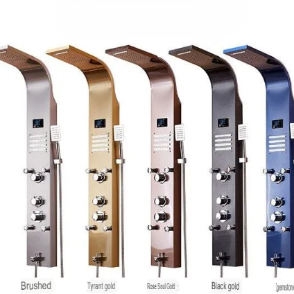 Shower Head Wall Mount Thermostatic Spa System