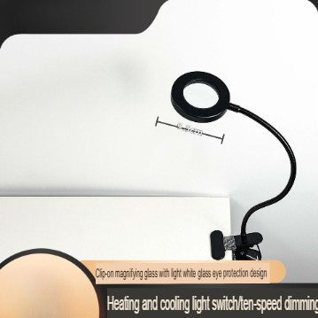 Led Magnifying Lamp With Light Adjustable Desk Clamp