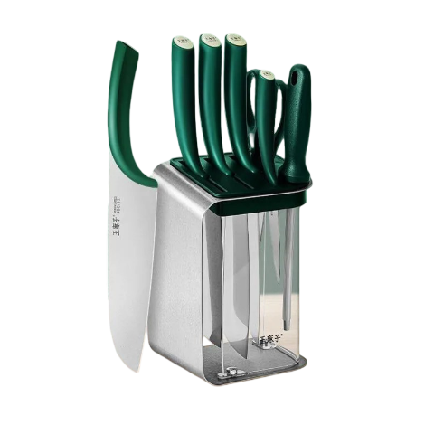 Complete Kitchen Knife Set Sharp Slicing Cutting Tools