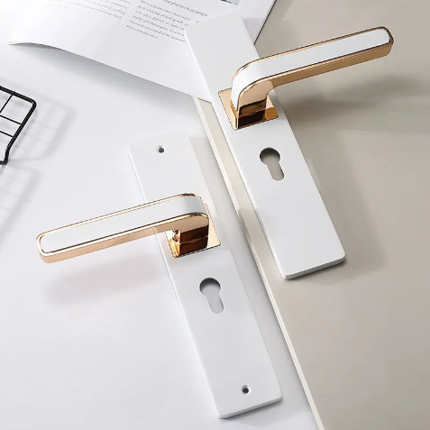 Indoor Wood Door Lock Quiet Magnetic Suction Split Room