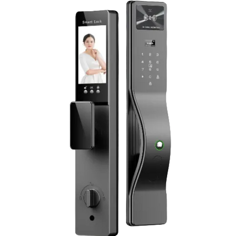 Ai Smart Digital Door Lock Face Palm Recognition Fingerprint