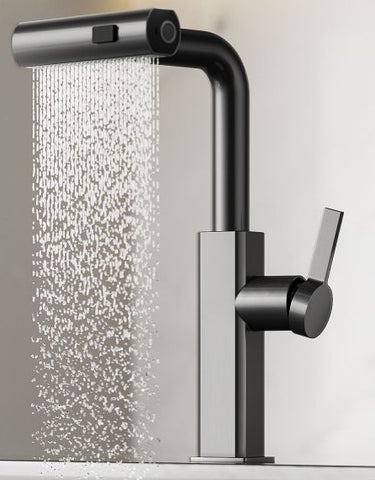 Stainless Steel Pull Out Kitchen Faucet