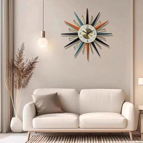 Nordic Minimalist Luxury Decorative Clock