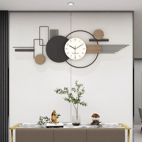 Modern Geometric 3D Wall Clock