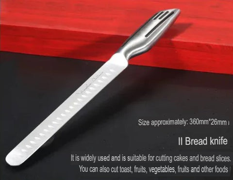 Portable Outdoor Camping Knife Set With Storage Bag